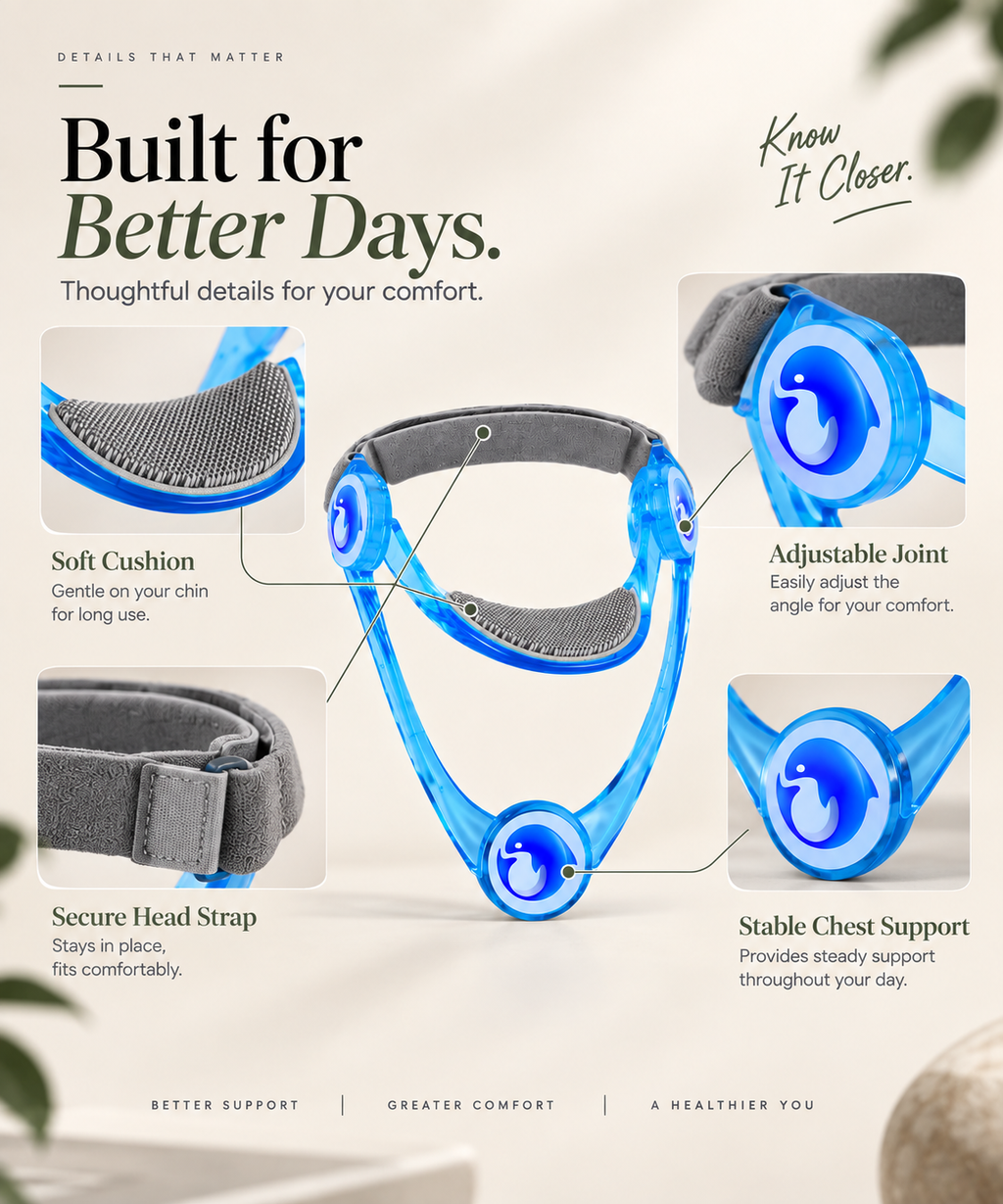 Adjustable Neck Support Brace.